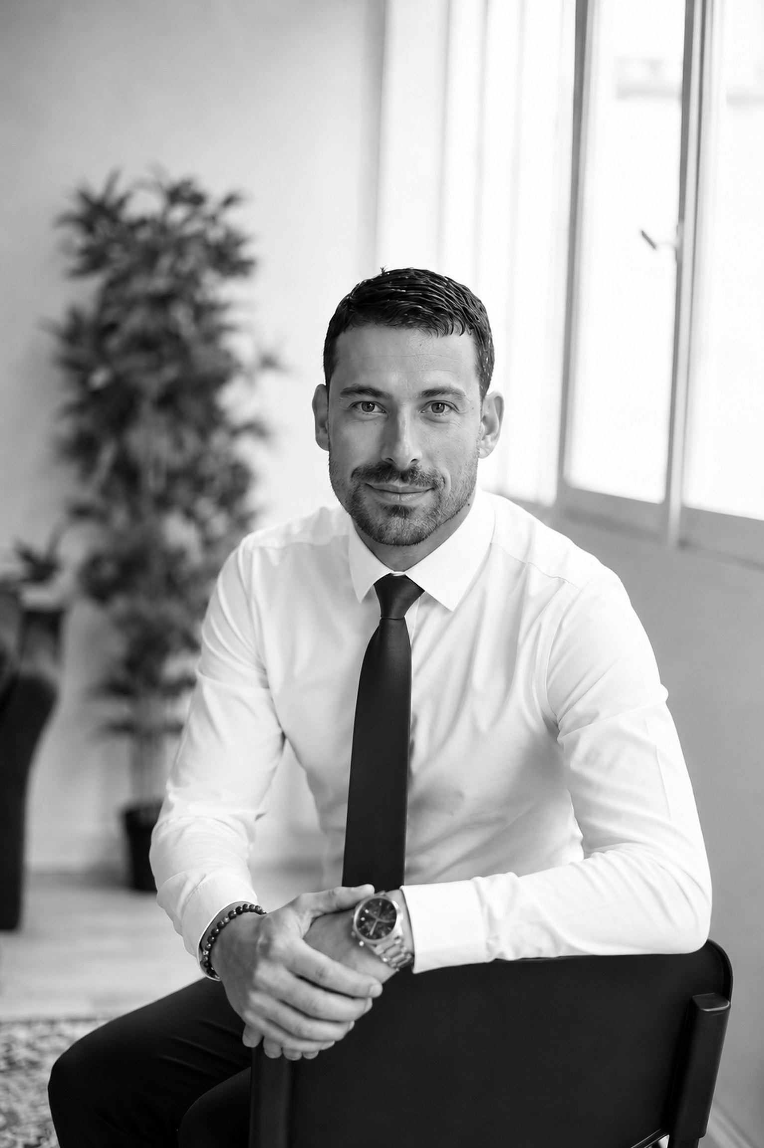 Portrait de Maître Michael Hadji, avocat